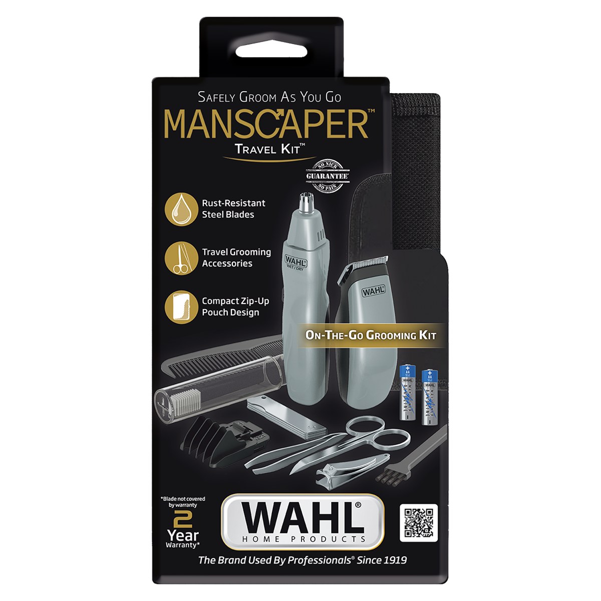 Manscaper Travel Kit Wahl Global